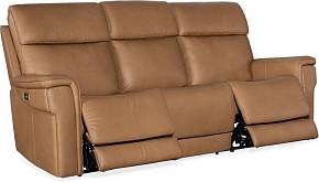 Трехместный диван с реклайнером Lyra (Brown)