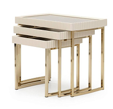 Комплект столиков Lisbon (Opal) - 3 шт.