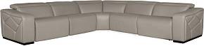 Угловой модульный диван с реклайнером Opal (5 частей)