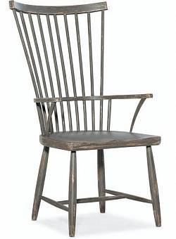 Деревянный стул с подлокотниками Marzano Windsor