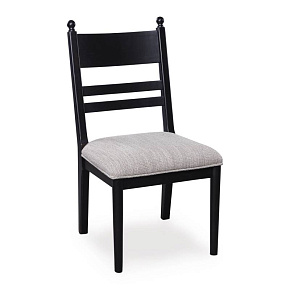Стул с мягким сиденьем Basinger (Black)