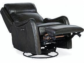 Вращающееся кресло с электрическим реклайнером Stark (Dark Brown)