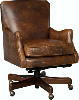 Кожаное офисное кресло Barker