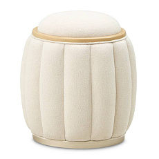 Круглый пуф Camellia Field Caramel