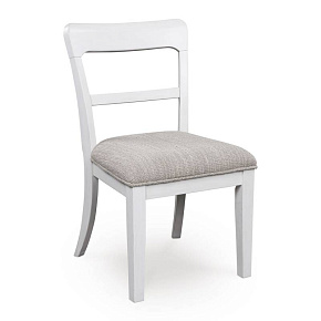 Стул с мягким сиденьем Basinger (White)