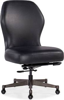 Кожаное офисное кресло (Black)