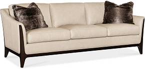 Трехместный кожаный диван Sophia (Beige)