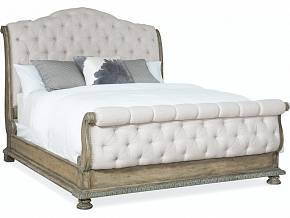 Кровать с мягким изголовьем Castella