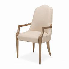 Обеденный стул с подлокотниками Malibu Crest Crotch Mahogany