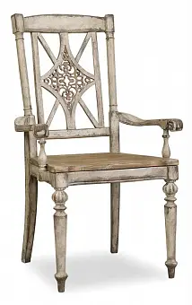 Деревянный стул с подлокотниками Chatelet