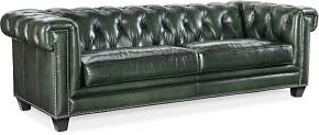 Трехместный кожаный диван Charleston